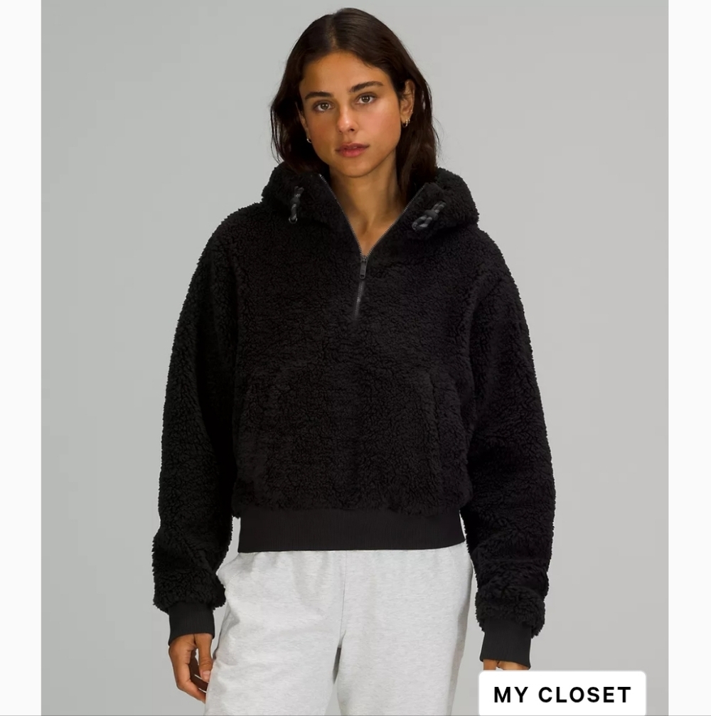 Lululemon Textured Fleece Half Zip